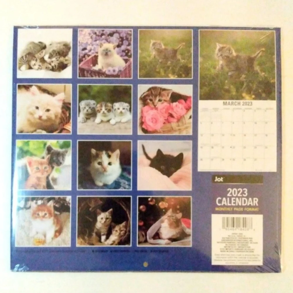2023 Wall Calendar 12 Months and Pocket Calendar